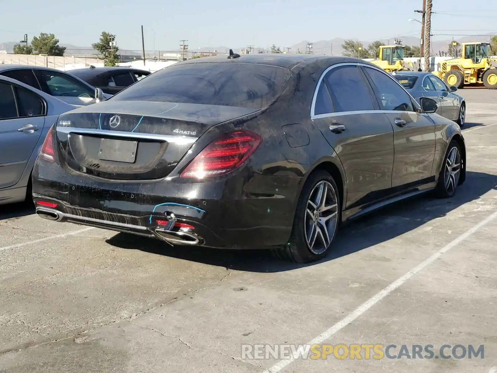 4 Photograph of a damaged car WDDUG8GB2KA423426 MERCEDES-BENZ S CLASS 2019