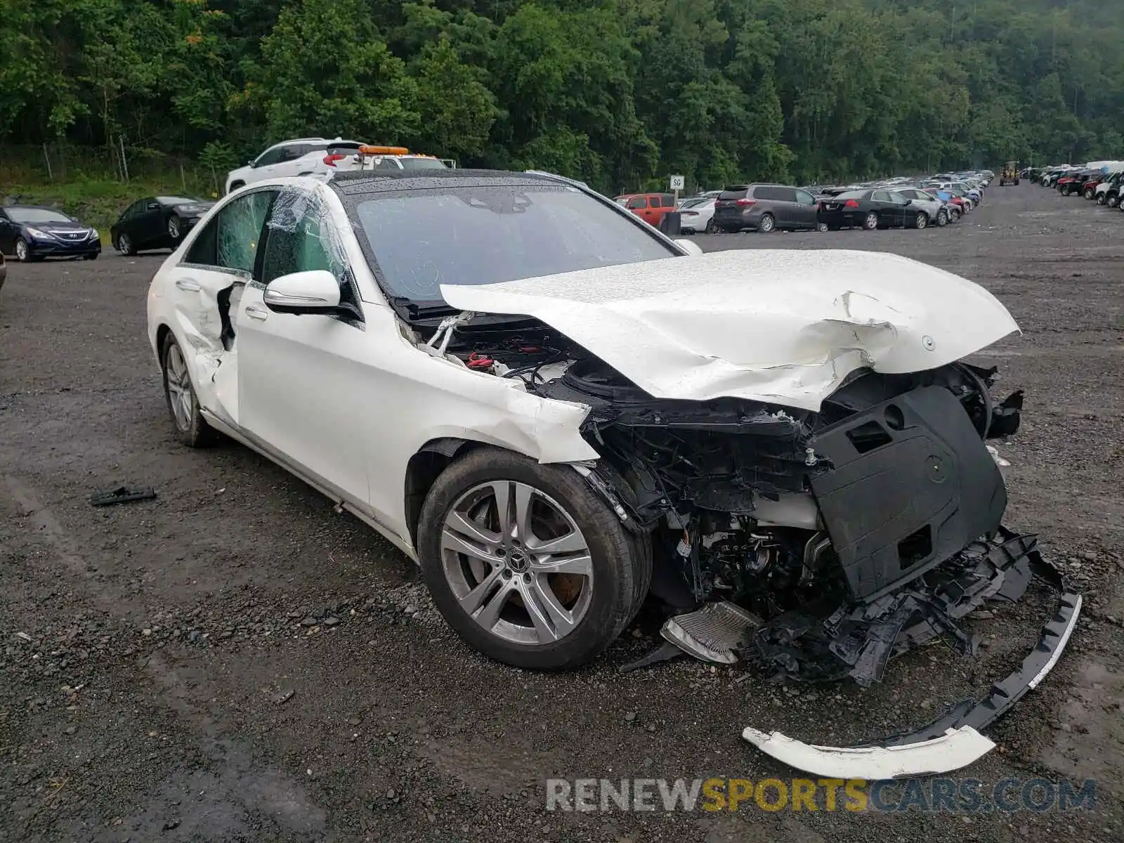 1 Photograph of a damaged car WDDUG8GB2KA440226 MERCEDES-BENZ S CLASS 2019