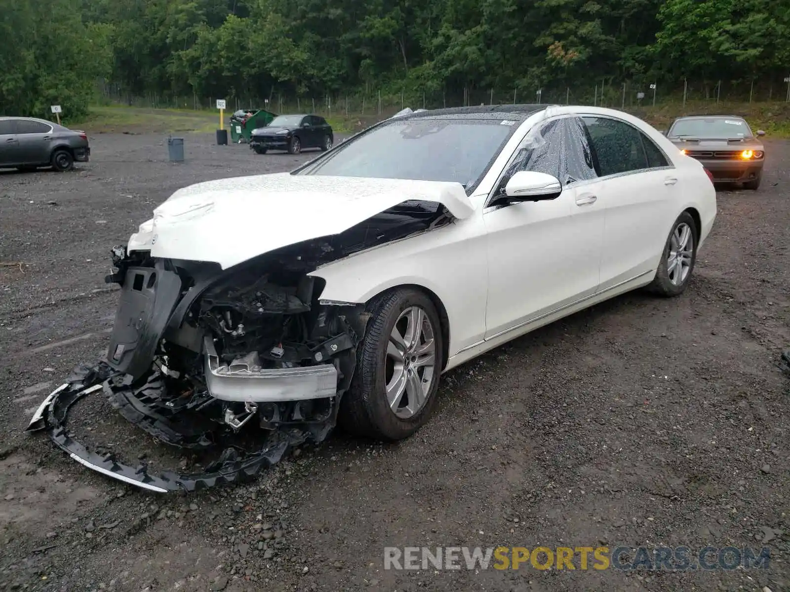 2 Photograph of a damaged car WDDUG8GB2KA440226 MERCEDES-BENZ S CLASS 2019