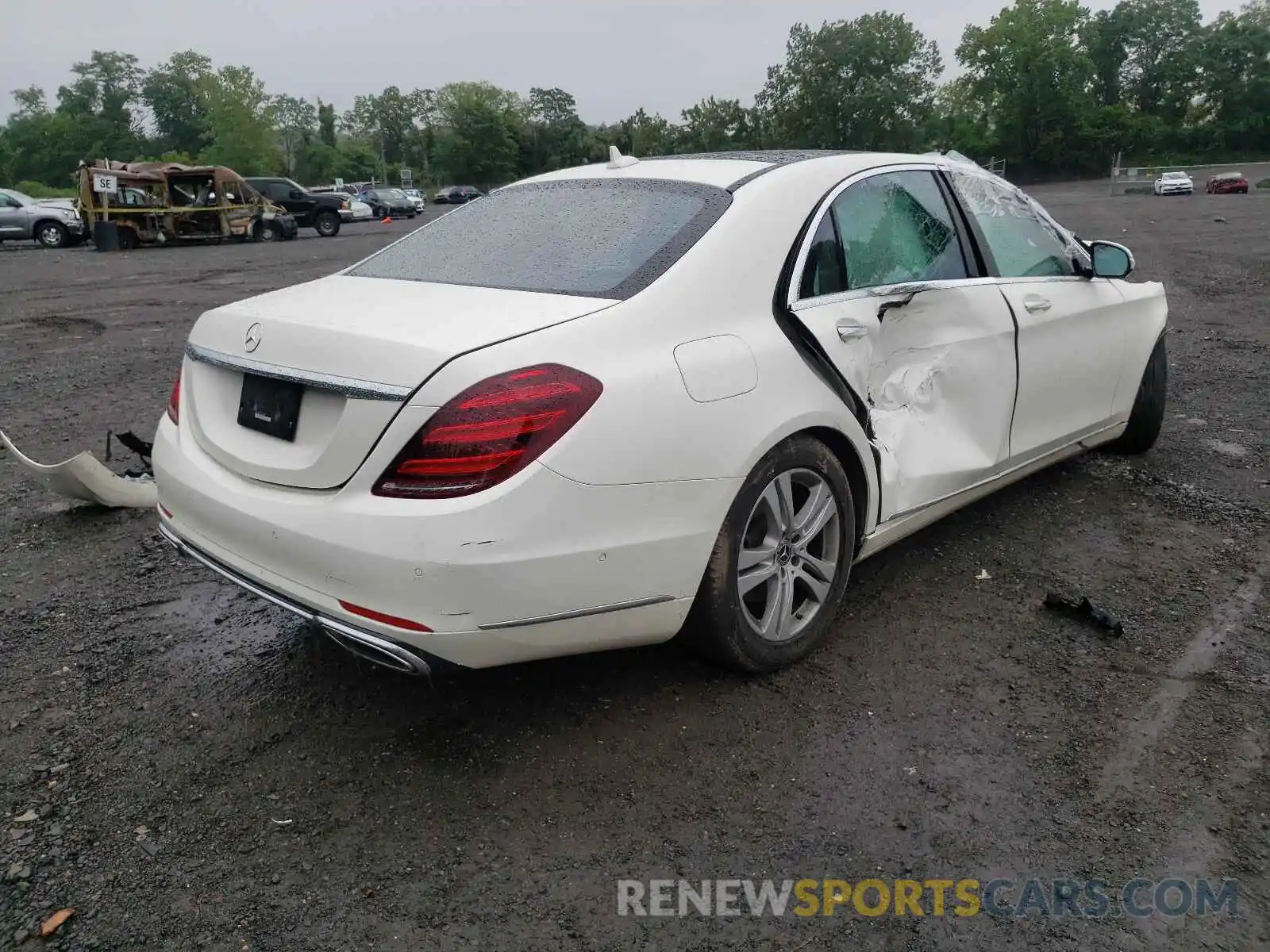 4 Фотография поврежденного автомобиля WDDUG8GB2KA440226 MERCEDES-BENZ S CLASS 2019