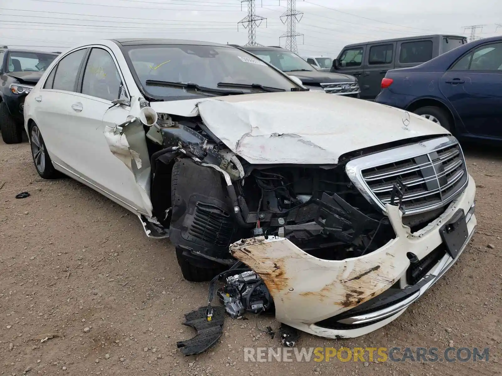 1 Photograph of a damaged car WDDUG8GB2KA440789 MERCEDES-BENZ S-CLASS 2019