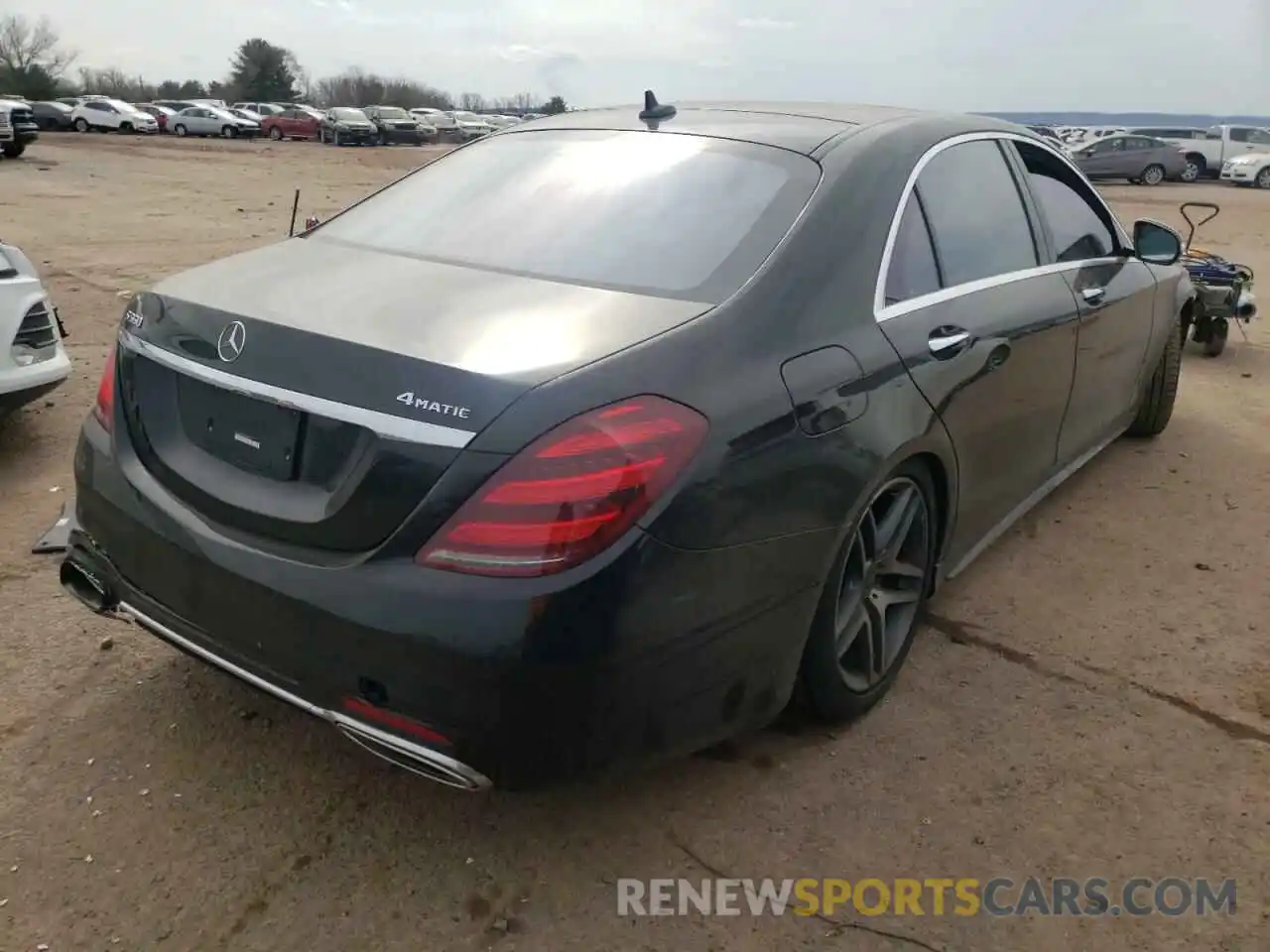 4 Фотография поврежденного автомобиля WDDUG8GB2KA448357 MERCEDES-BENZ S-CLASS 2019