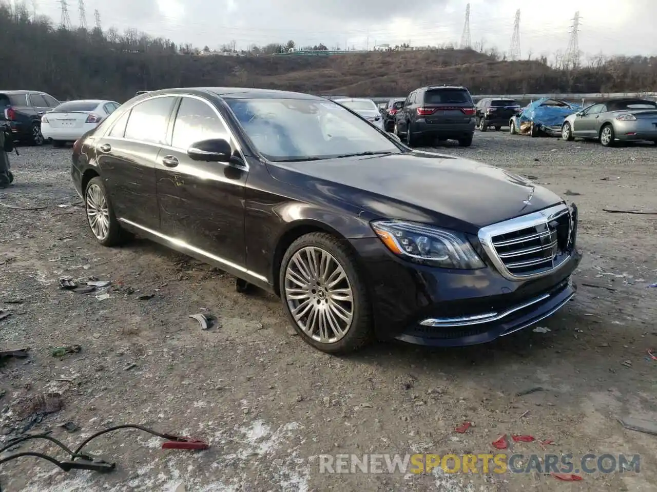 1 Photograph of a damaged car WDDUG8GB2KA462310 MERCEDES-BENZ S-CLASS 2019