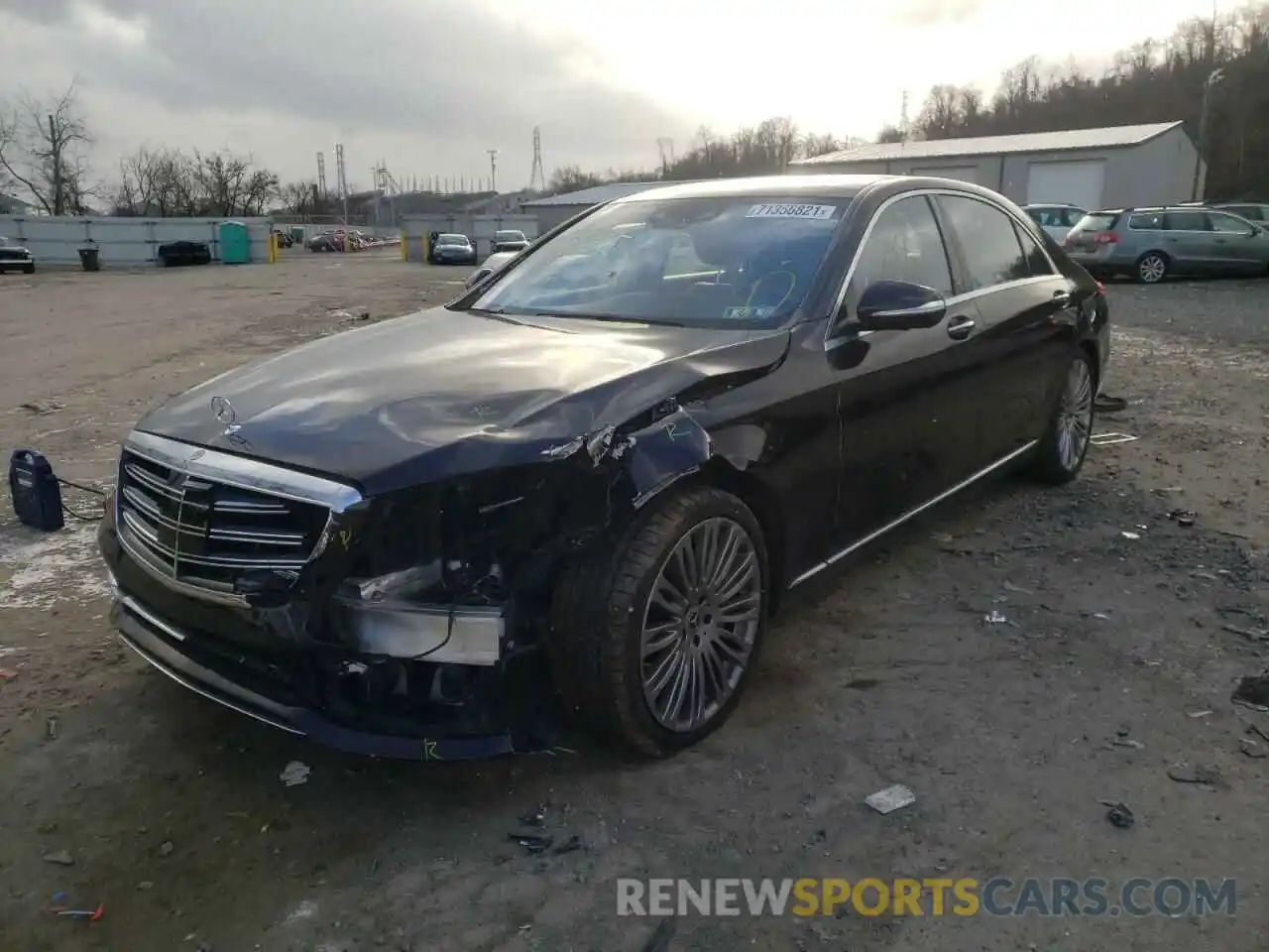 2 Фотография поврежденного автомобиля WDDUG8GB2KA462310 MERCEDES-BENZ S-CLASS 2019