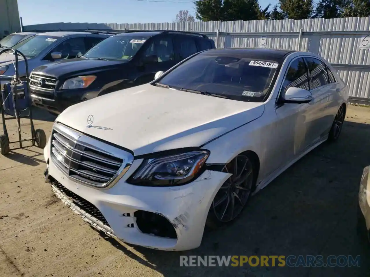 2 Photograph of a damaged car WDDUG8GB2KA466079 MERCEDES-BENZ S-CLASS 2019