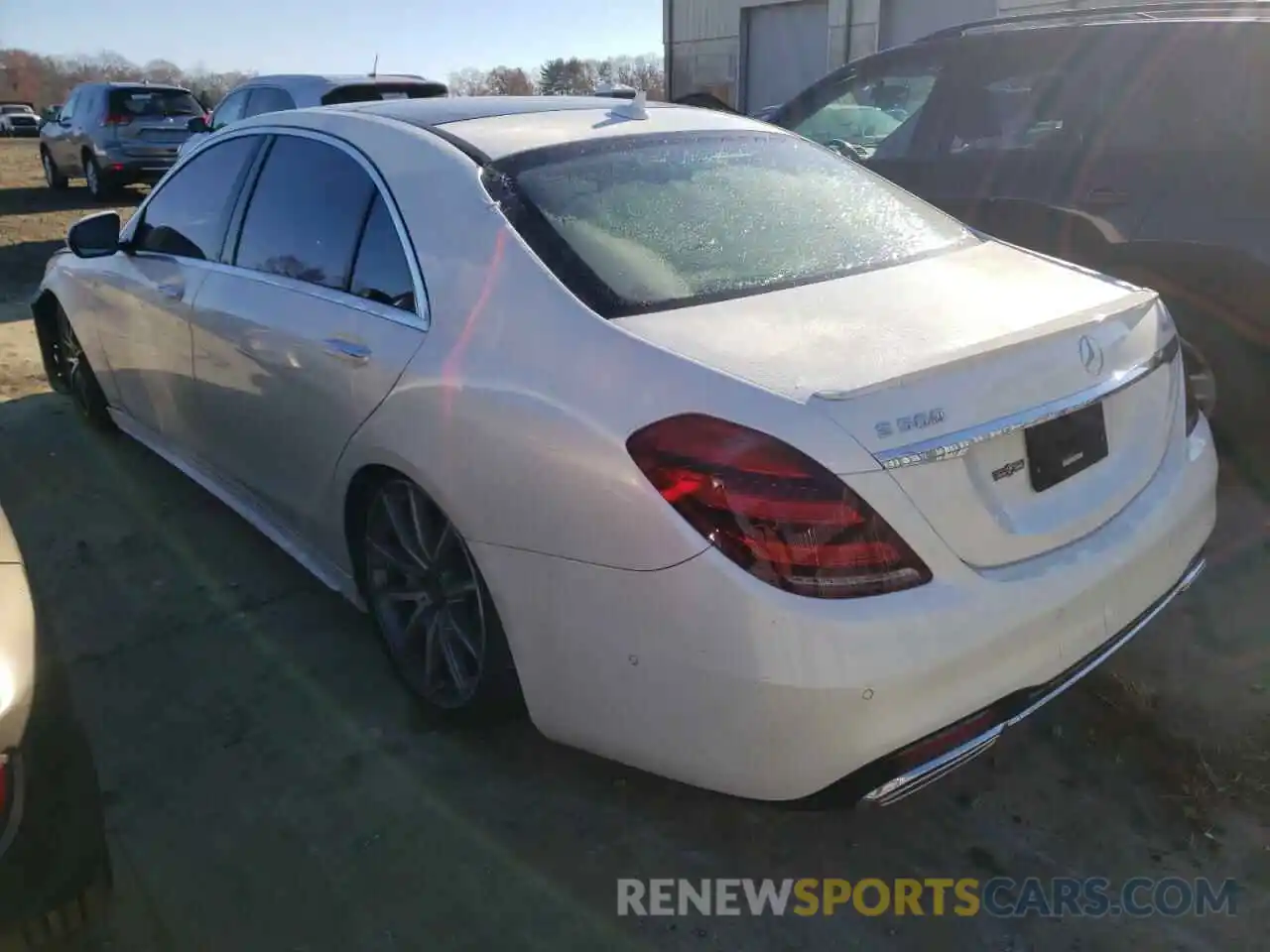 3 Photograph of a damaged car WDDUG8GB2KA466079 MERCEDES-BENZ S-CLASS 2019