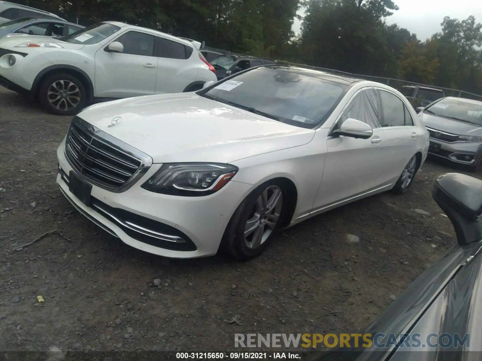 2 Photograph of a damaged car WDDUG8GB2KA483626 MERCEDES-BENZ S-CLASS 2019