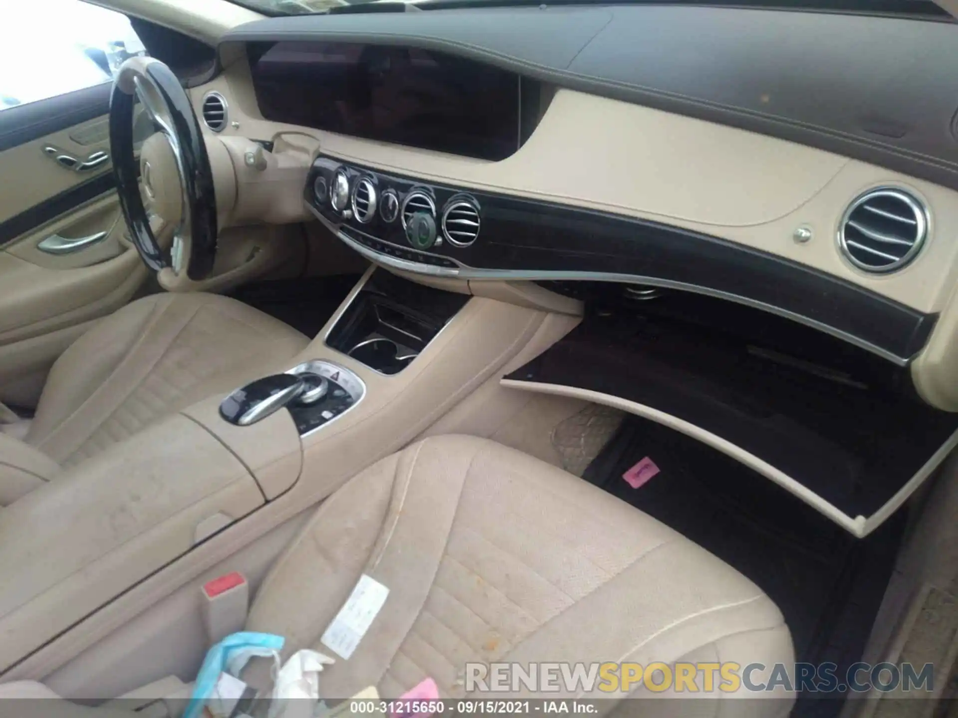 5 Photograph of a damaged car WDDUG8GB2KA483626 MERCEDES-BENZ S-CLASS 2019