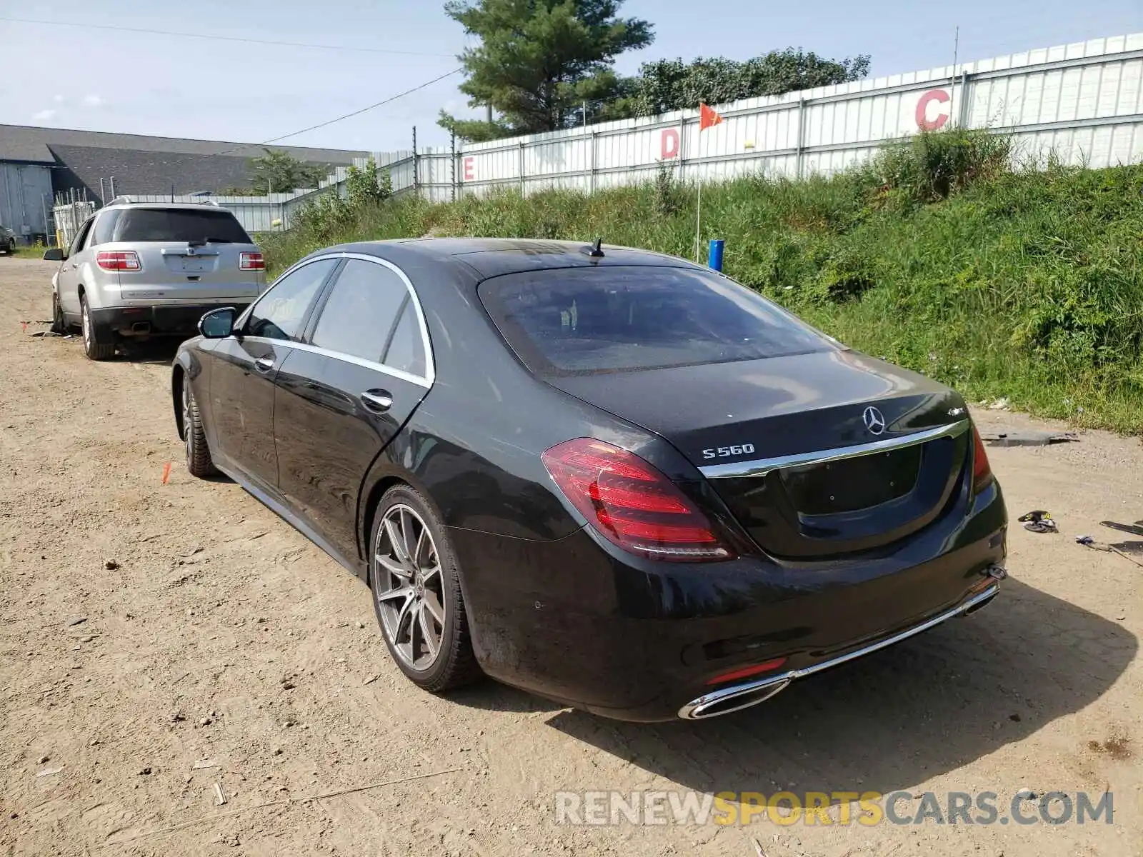 3 Photograph of a damaged car WDDUG8GB3KA423659 MERCEDES-BENZ S-CLASS 2019