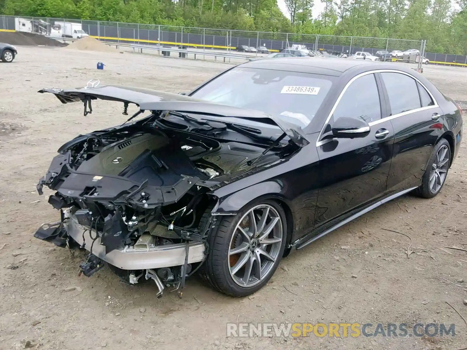 2 Photograph of a damaged car WDDUG8GB3KA431857 MERCEDES-BENZ S CLASS 2019