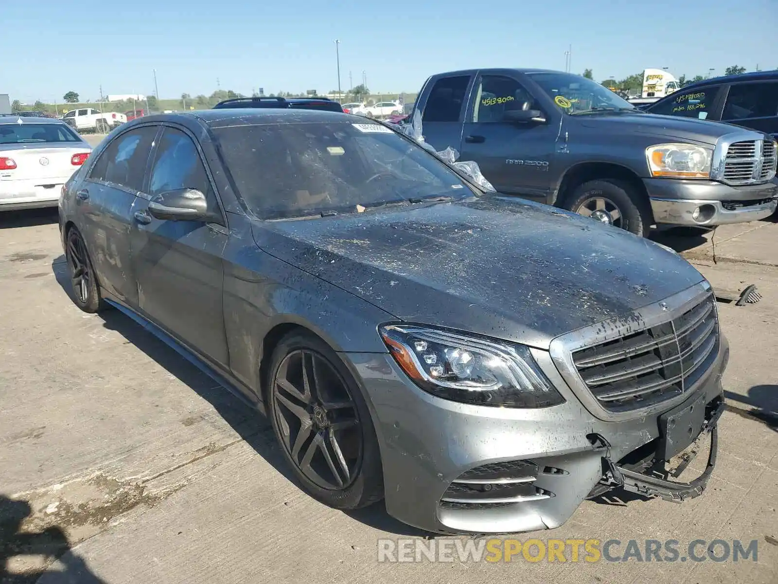 1 Photograph of a damaged car WDDUG8GB3KA433947 MERCEDES-BENZ S CLASS 2019