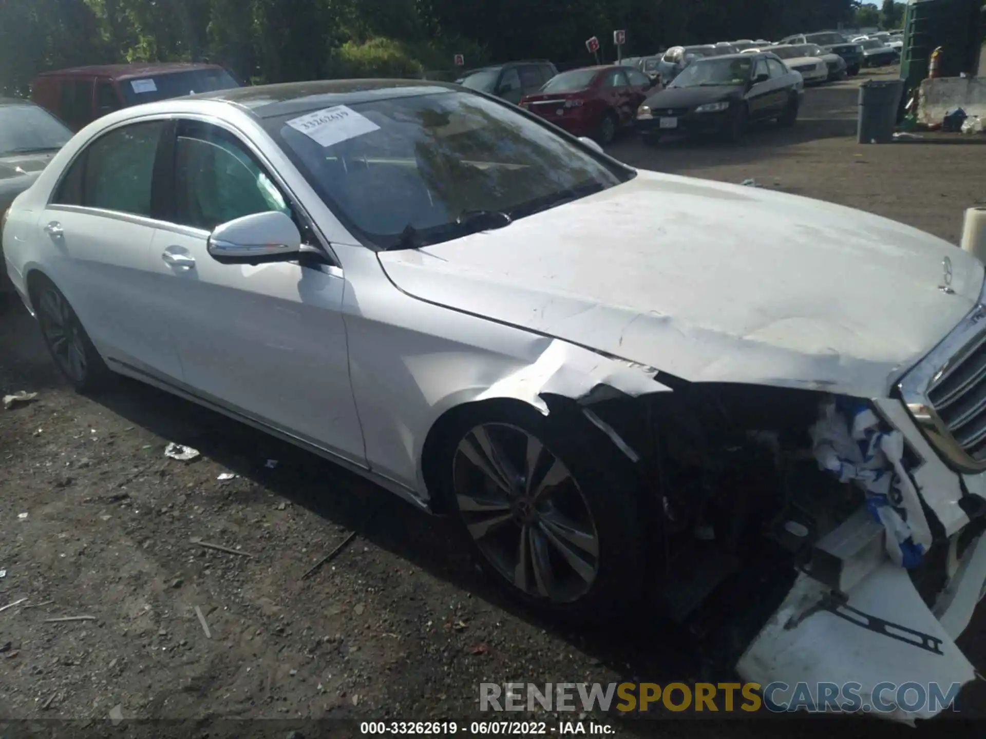 1 Photograph of a damaged car WDDUG8GB3KA439151 MERCEDES-BENZ S-CLASS 2019