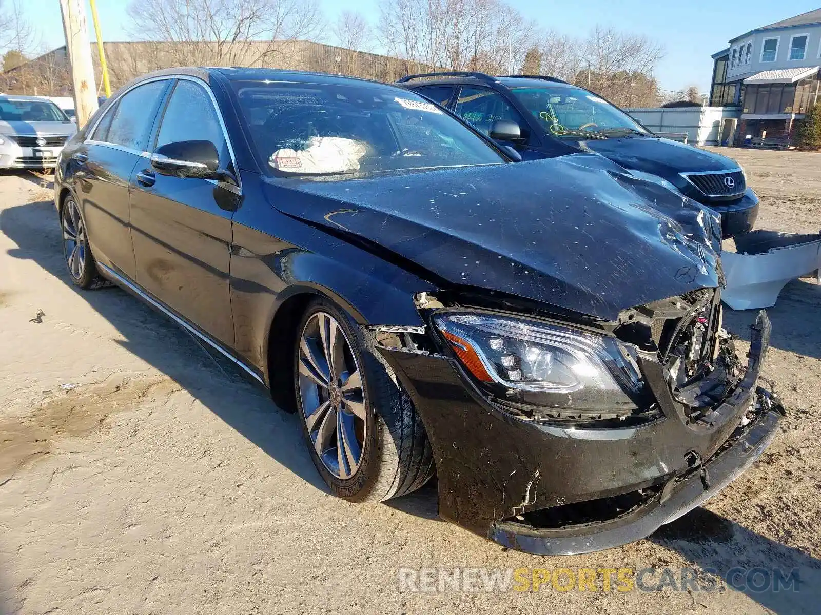 1 Photograph of a damaged car WDDUG8GB3KA442082 MERCEDES-BENZ S CLASS 2019