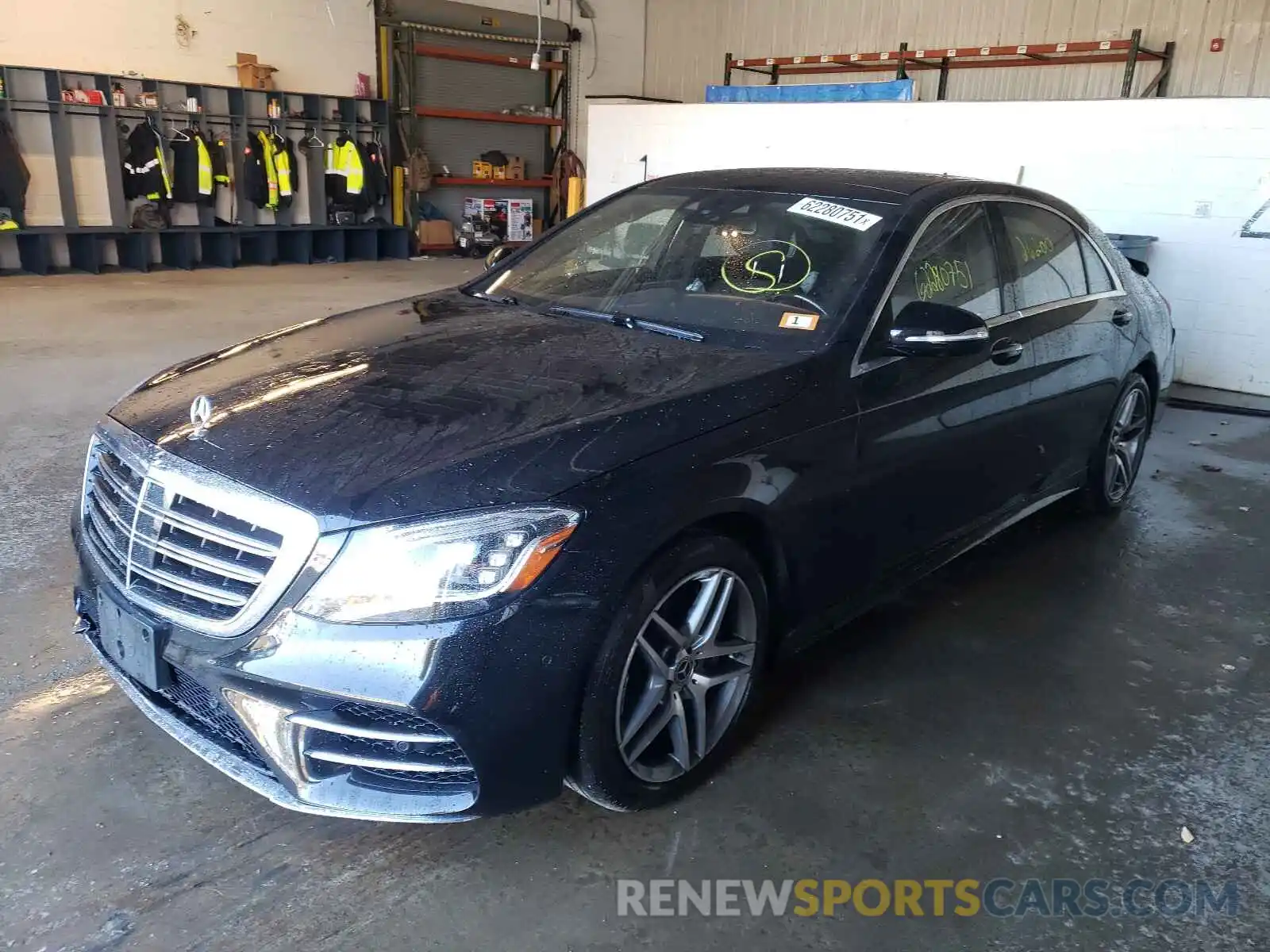 2 Photograph of a damaged car WDDUG8GB3KA442969 MERCEDES-BENZ S-CLASS 2019