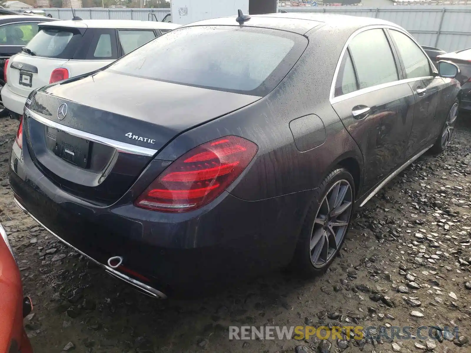 4 Фотография поврежденного автомобиля WDDUG8GB3KA444818 MERCEDES-BENZ S-CLASS 2019