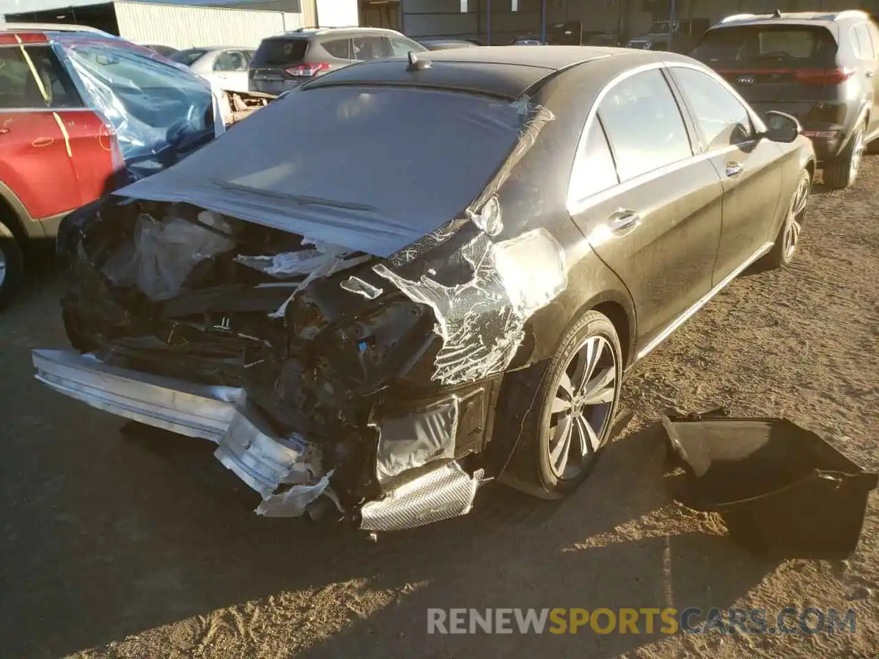 4 Photograph of a damaged car WDDUG8GB3KA461926 MERCEDES-BENZ S-CLASS 2019