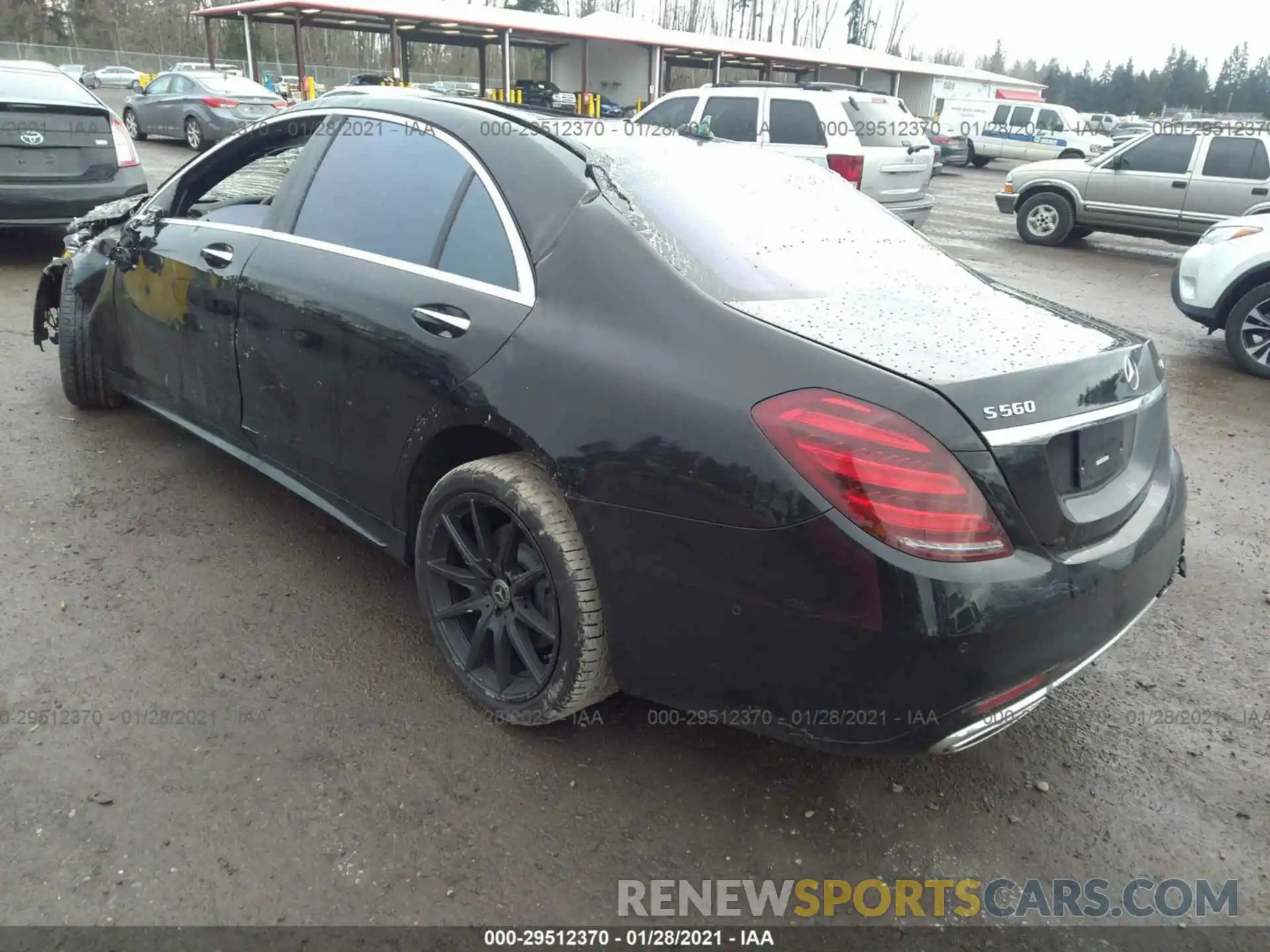 3 Фотография поврежденного автомобиля WDDUG8GB3KA465510 MERCEDES-BENZ S-CLASS 2019