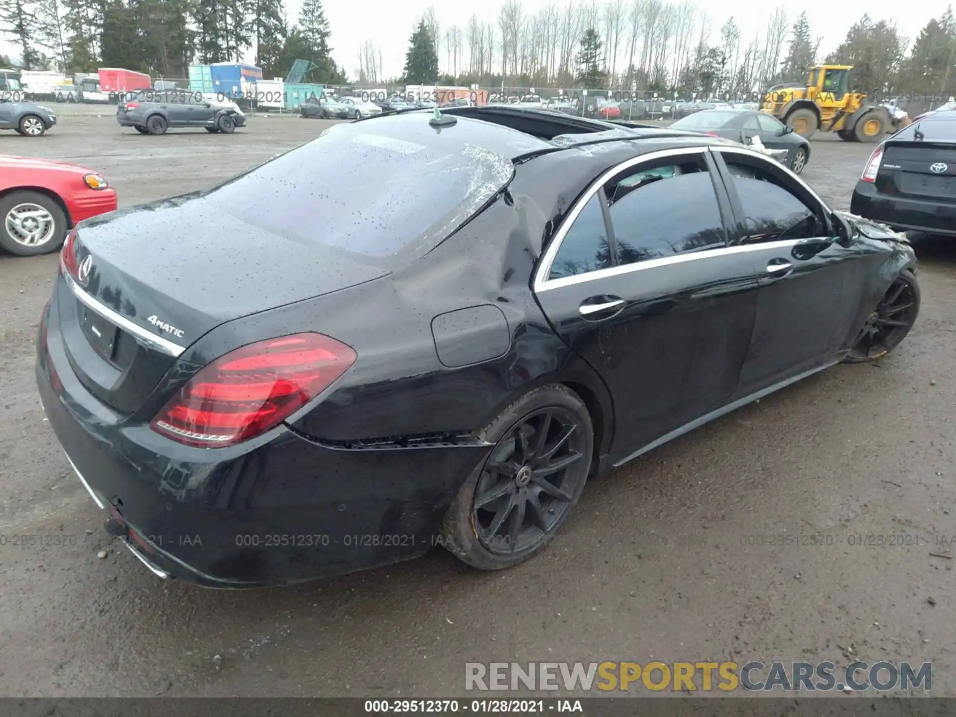 4 Photograph of a damaged car WDDUG8GB3KA465510 MERCEDES-BENZ S-CLASS 2019