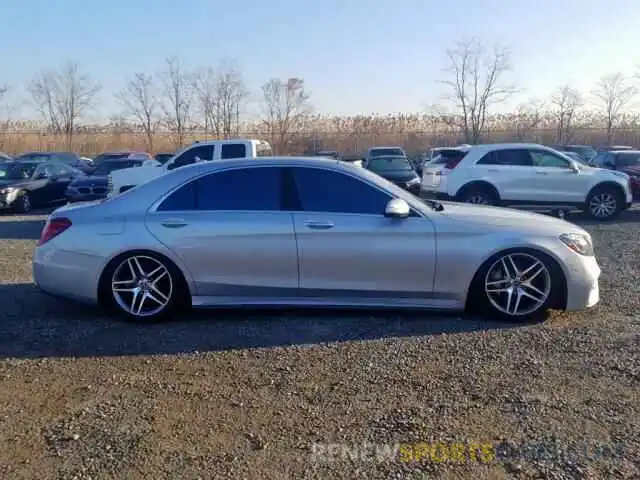 10 Photograph of a damaged car WDDUG8GB3KA471274 MERCEDES-BENZ S-CLASS 2019