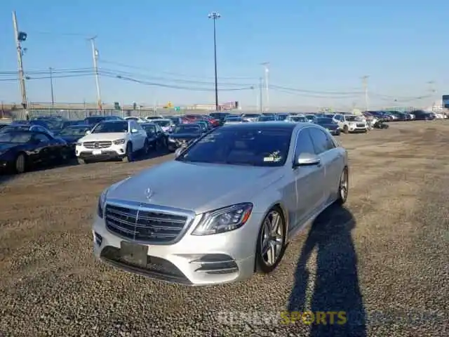 2 Photograph of a damaged car WDDUG8GB3KA471274 MERCEDES-BENZ S-CLASS 2019