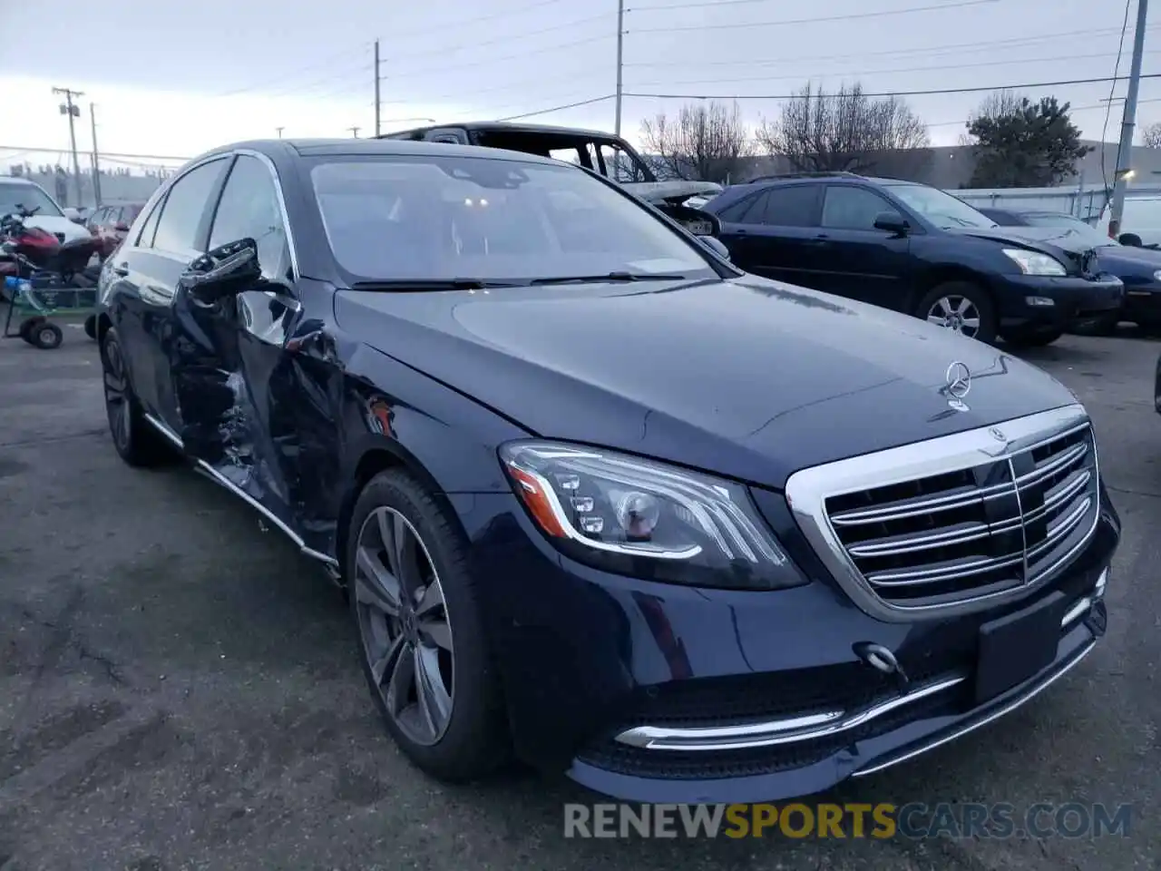 1 Photograph of a damaged car WDDUG8GB4KA429468 MERCEDES-BENZ S-CLASS 2019