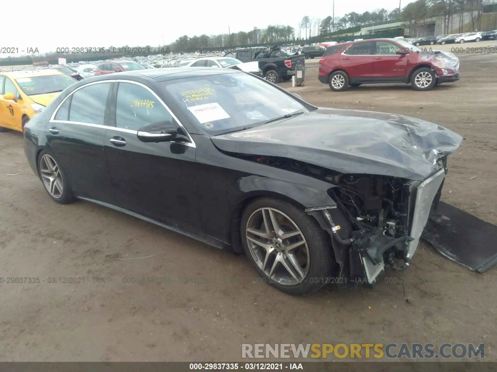 1 Photograph of a damaged car WDDUG8GB4KA446626 MERCEDES-BENZ S-CLASS 2019