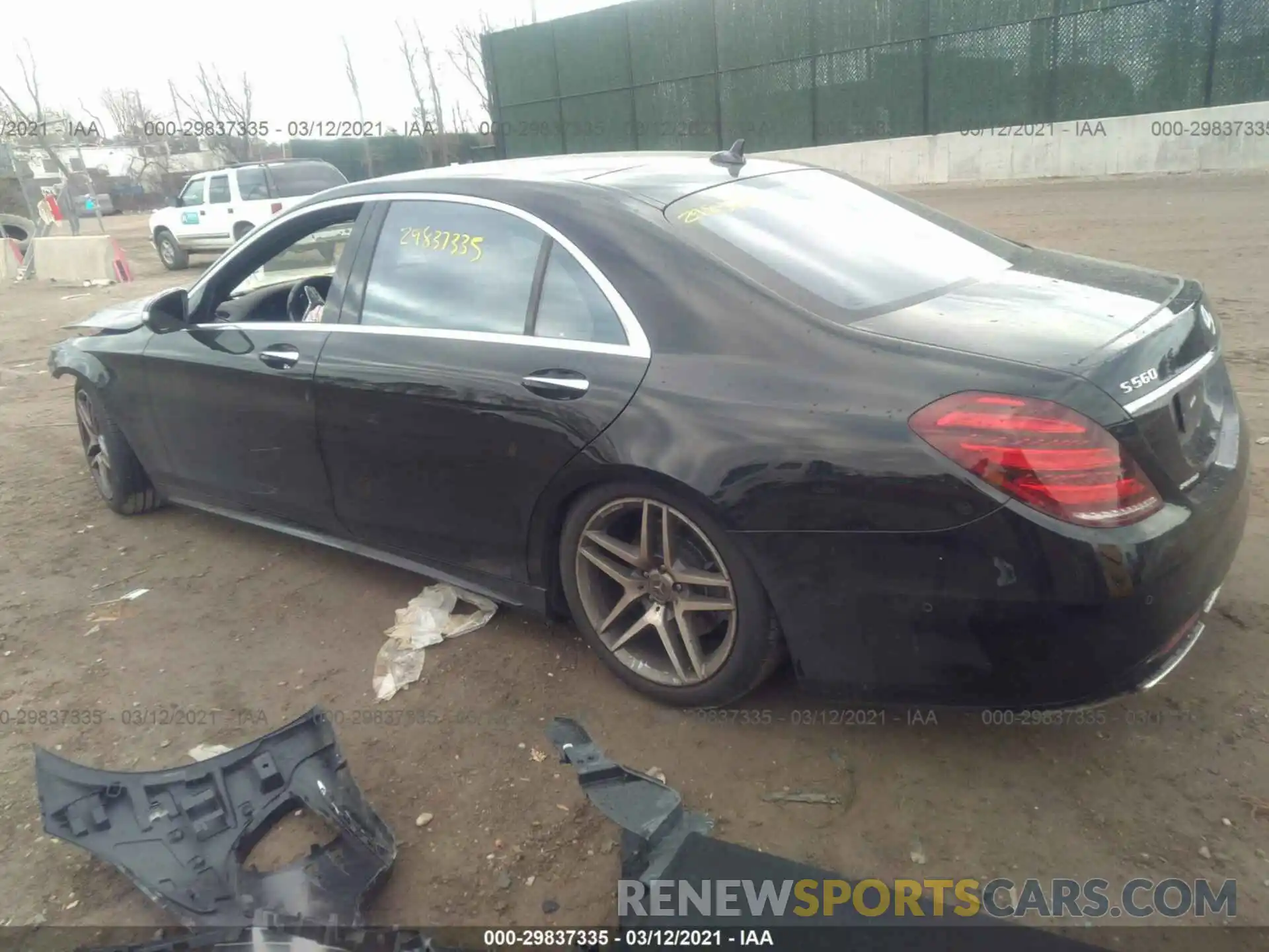 3 Photograph of a damaged car WDDUG8GB4KA446626 MERCEDES-BENZ S-CLASS 2019