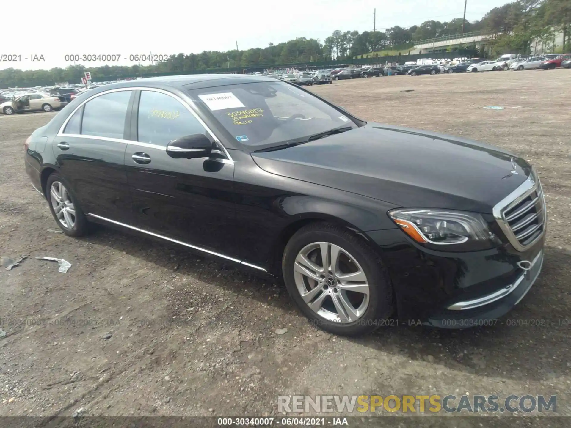 1 Photograph of a damaged car WDDUG8GB4KA487371 MERCEDES-BENZ S-CLASS 2019