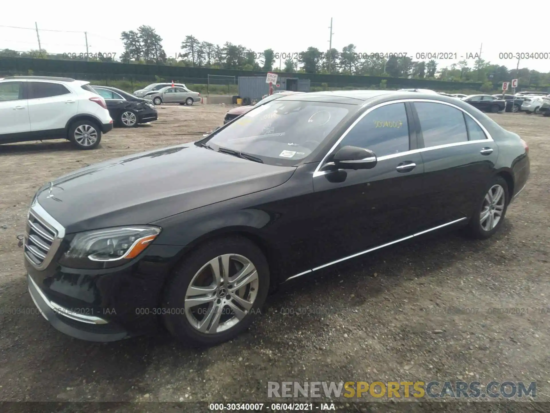 2 Photograph of a damaged car WDDUG8GB4KA487371 MERCEDES-BENZ S-CLASS 2019