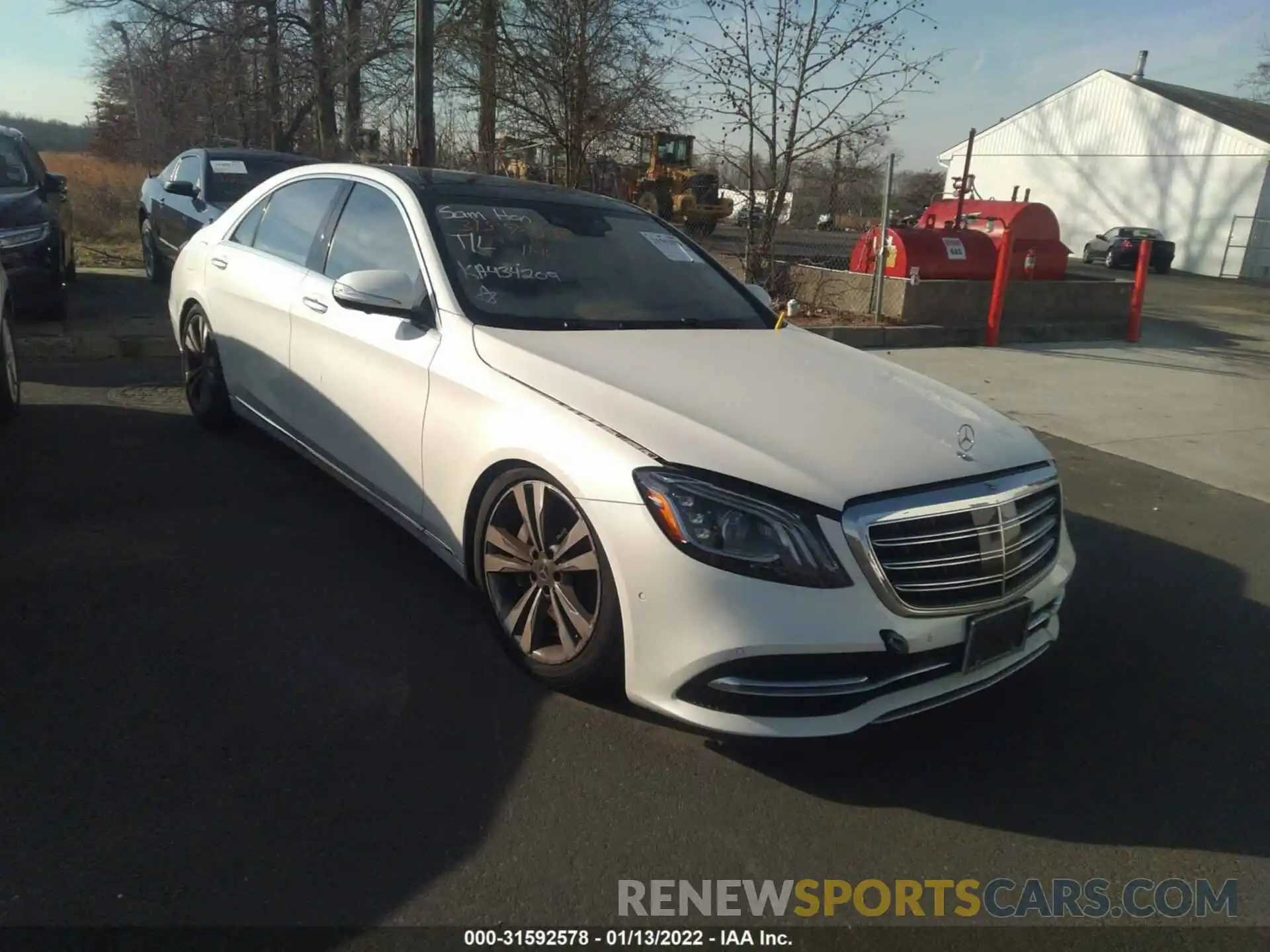 1 Photograph of a damaged car WDDUG8GB5KA434209 MERCEDES-BENZ S-CLASS 2019