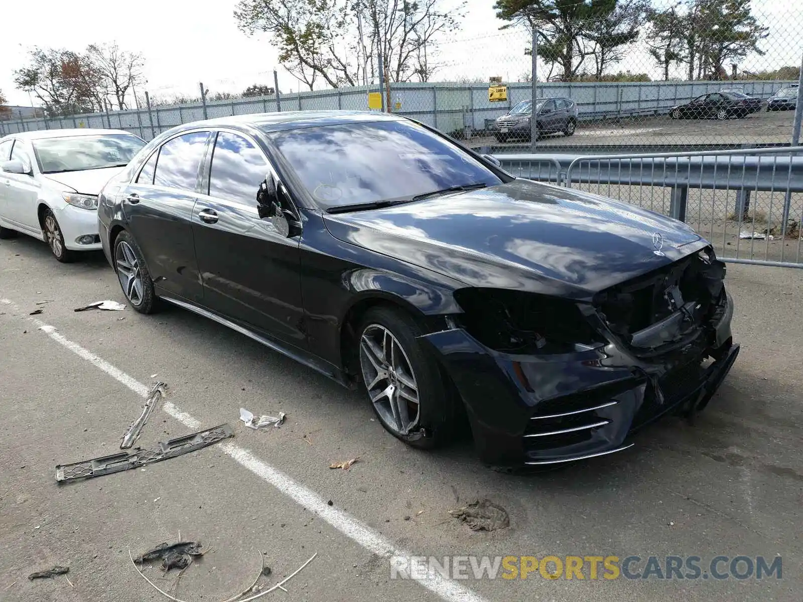 1 Photograph of a damaged car WDDUG8GB5KA443332 MERCEDES-BENZ S CLASS 2019