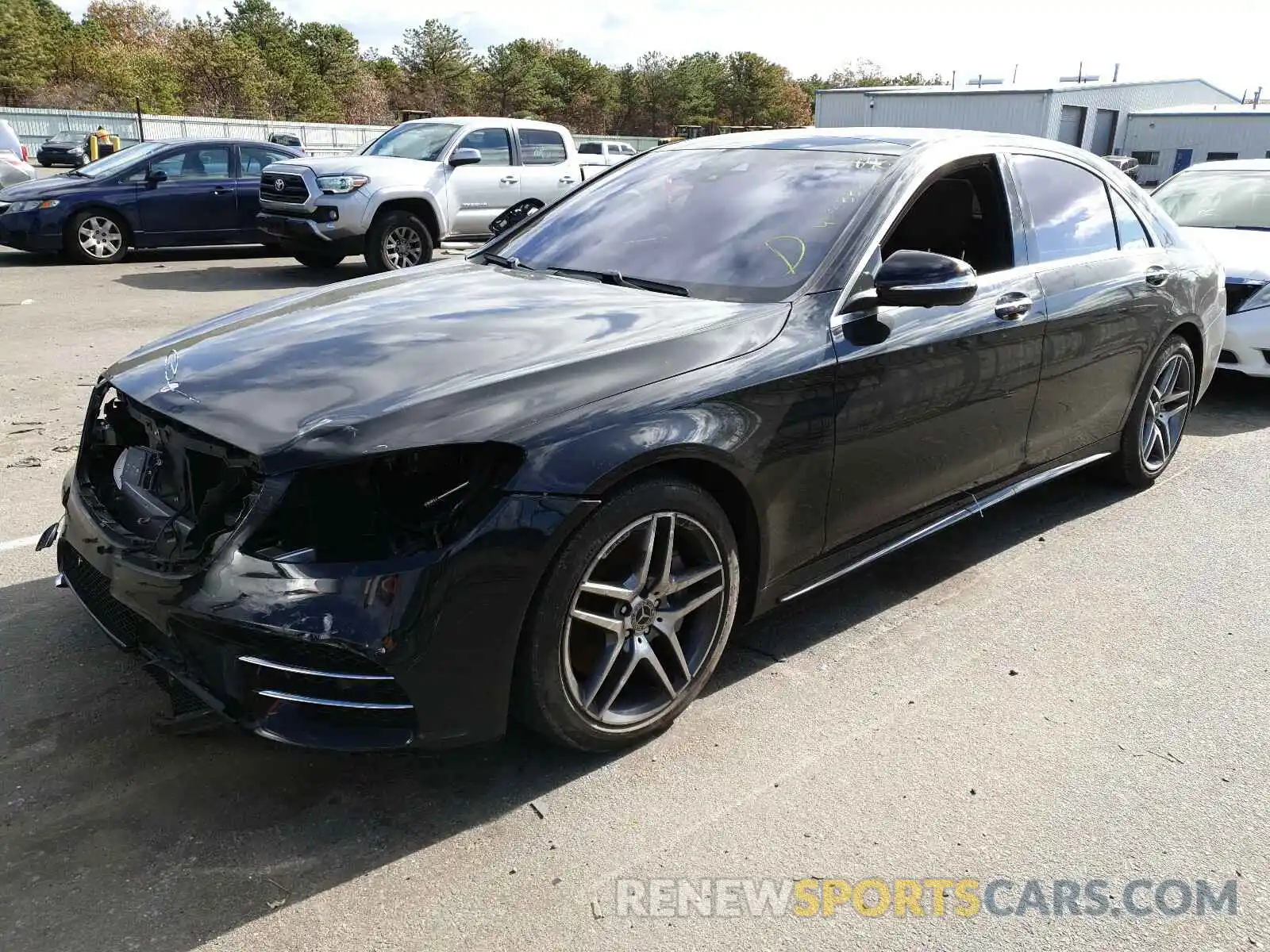 2 Photograph of a damaged car WDDUG8GB5KA443332 MERCEDES-BENZ S CLASS 2019