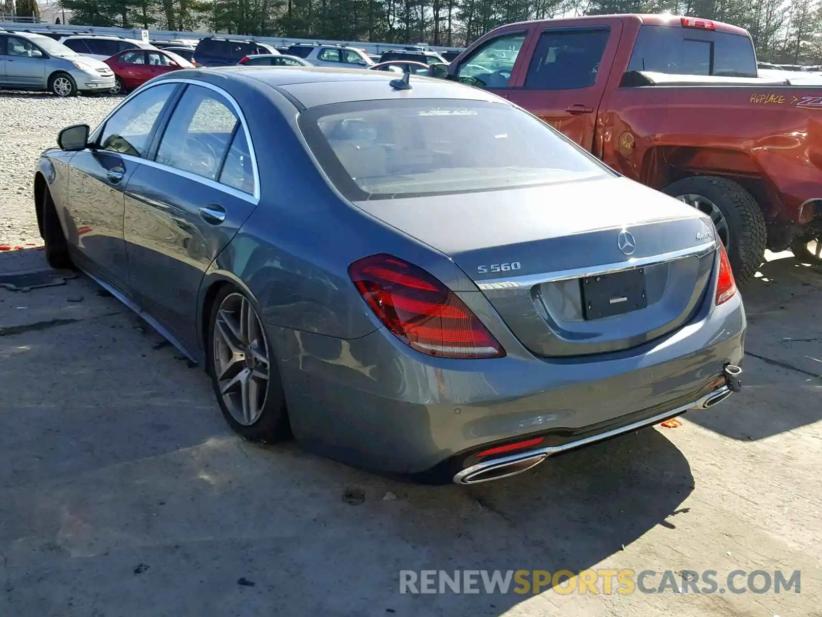 3 Photograph of a damaged car WDDUG8GB5KA446781 MERCEDES-BENZ S CLASS 2019