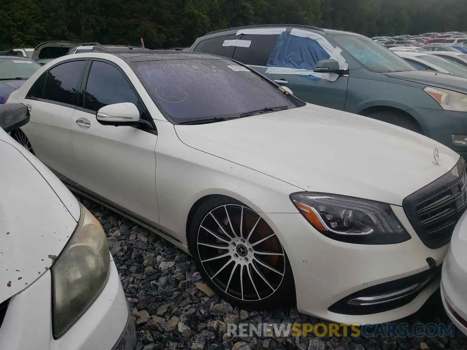 1 Photograph of a damaged car WDDUG8GB5KA460308 MERCEDES-BENZ S-CLASS 2019