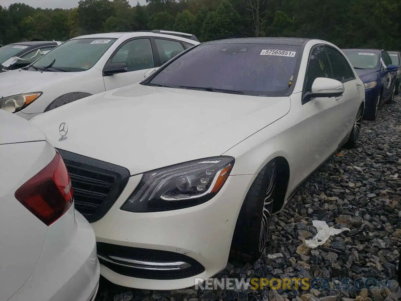 2 Photograph of a damaged car WDDUG8GB5KA460308 MERCEDES-BENZ S-CLASS 2019