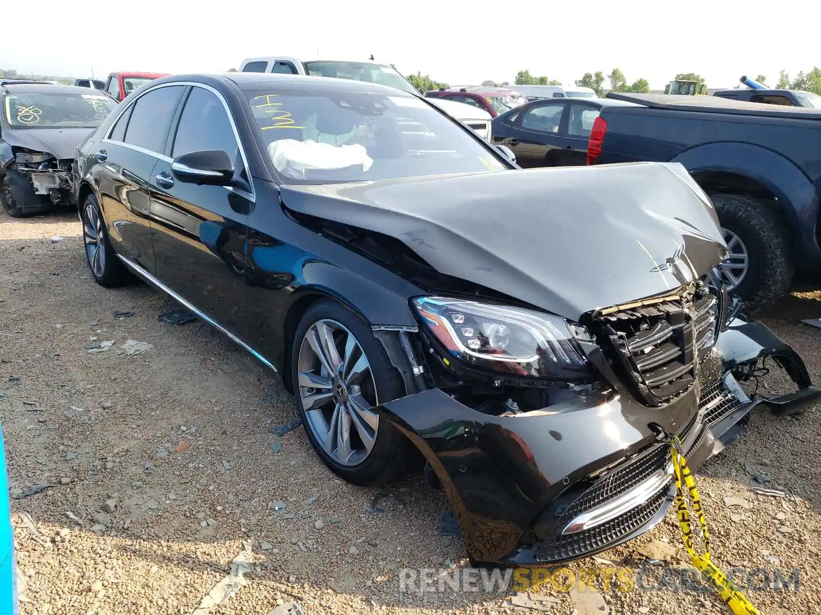 1 Photograph of a damaged car WDDUG8GB5KA463063 MERCEDES-BENZ S-CLASS 2019