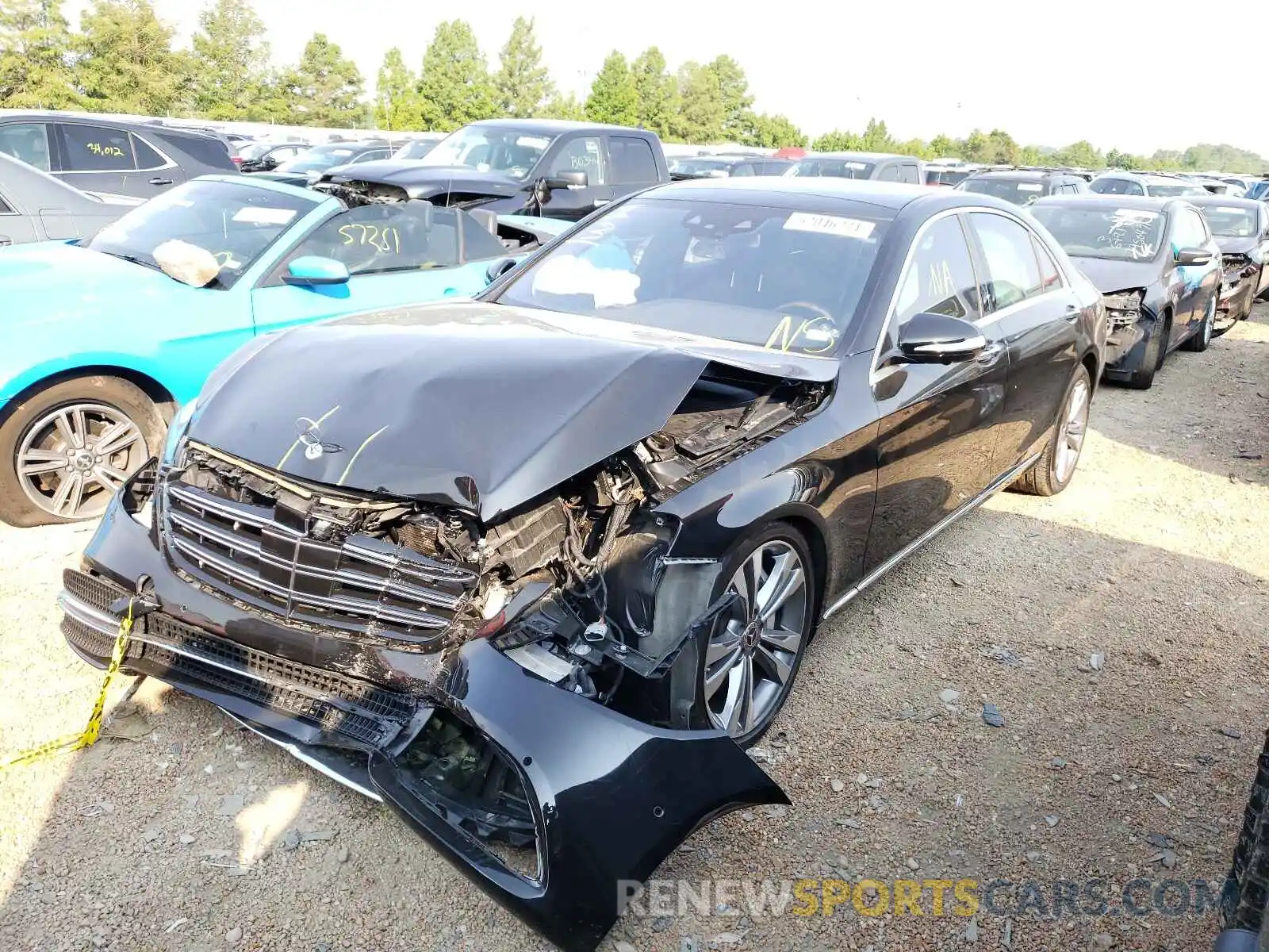 2 Photograph of a damaged car WDDUG8GB5KA463063 MERCEDES-BENZ S-CLASS 2019