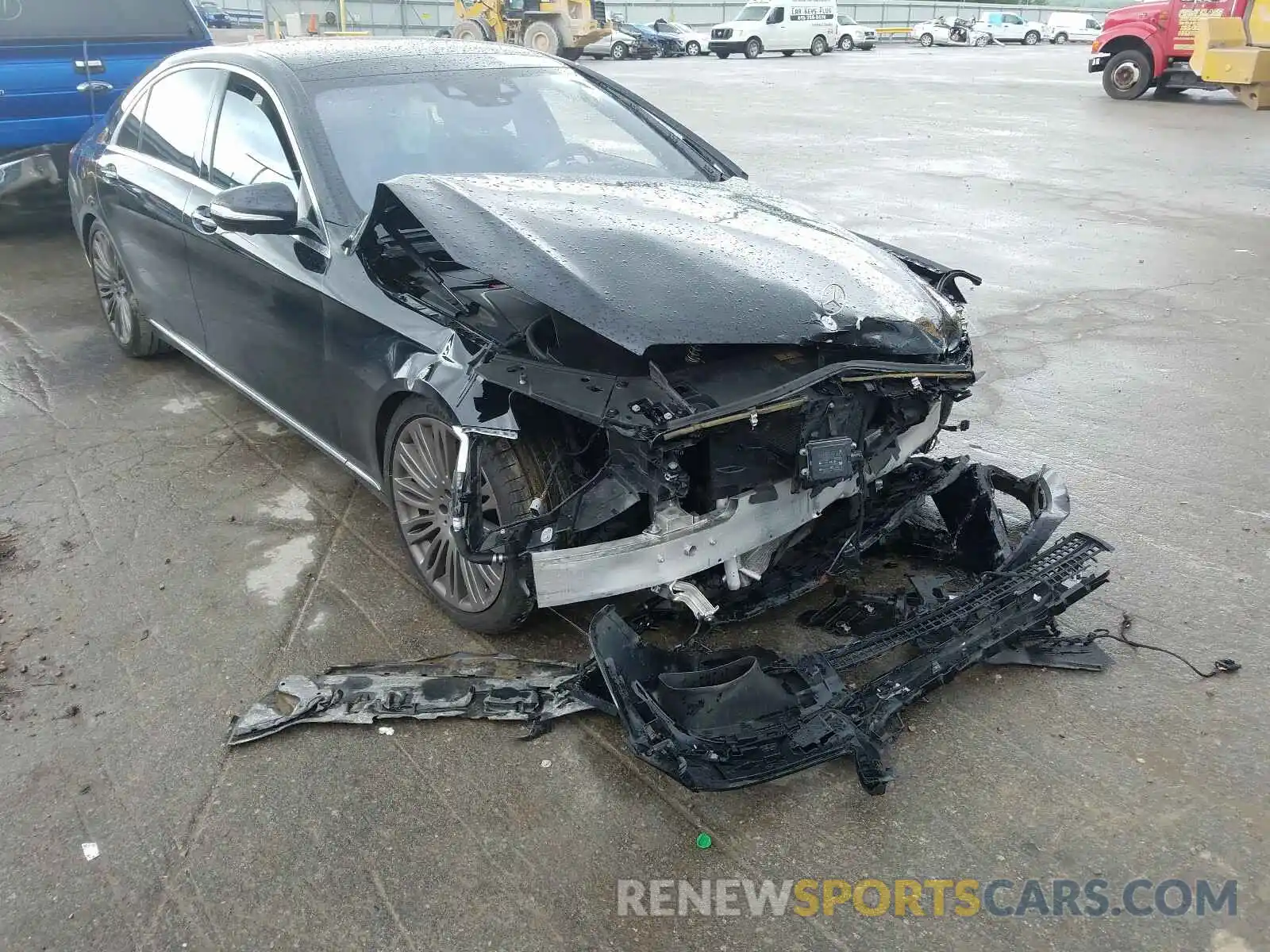 1 Photograph of a damaged car WDDUG8GB6KA428547 MERCEDES-BENZ S CLASS 2019