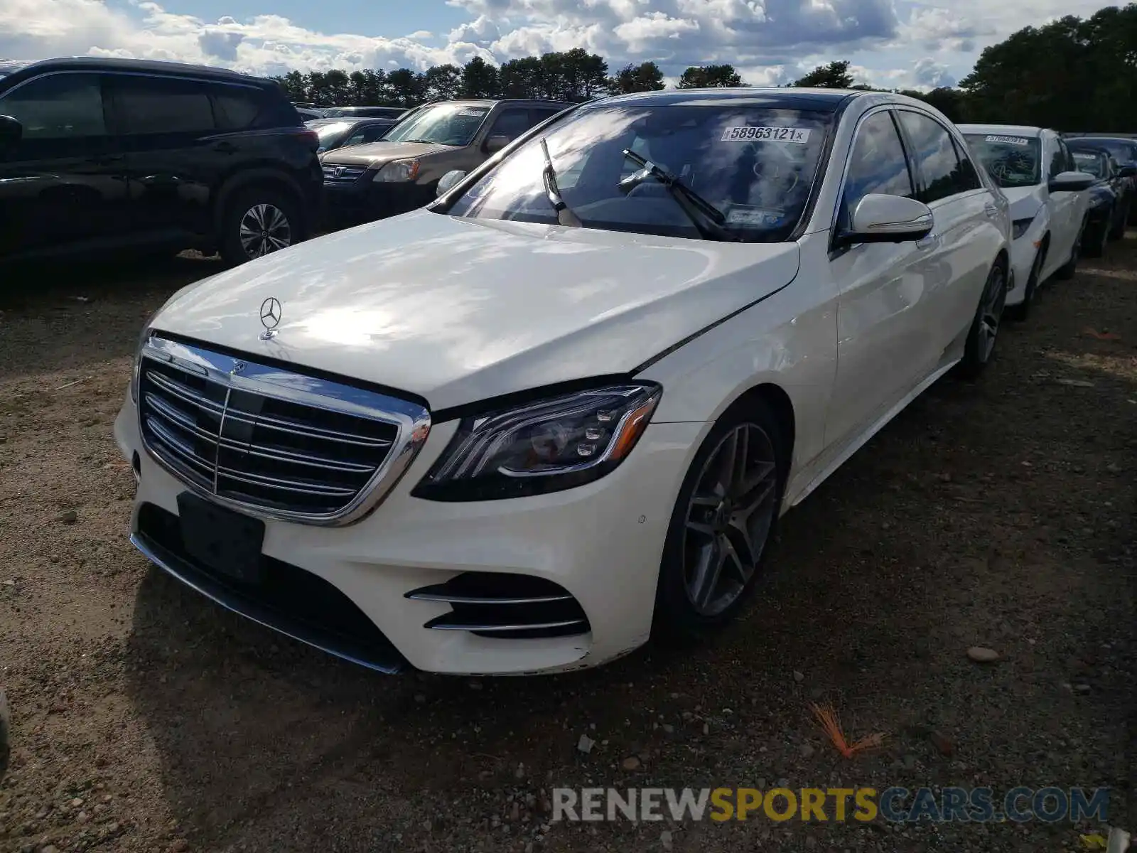 2 Photograph of a damaged car WDDUG8GB6KA449253 MERCEDES-BENZ S-CLASS 2019