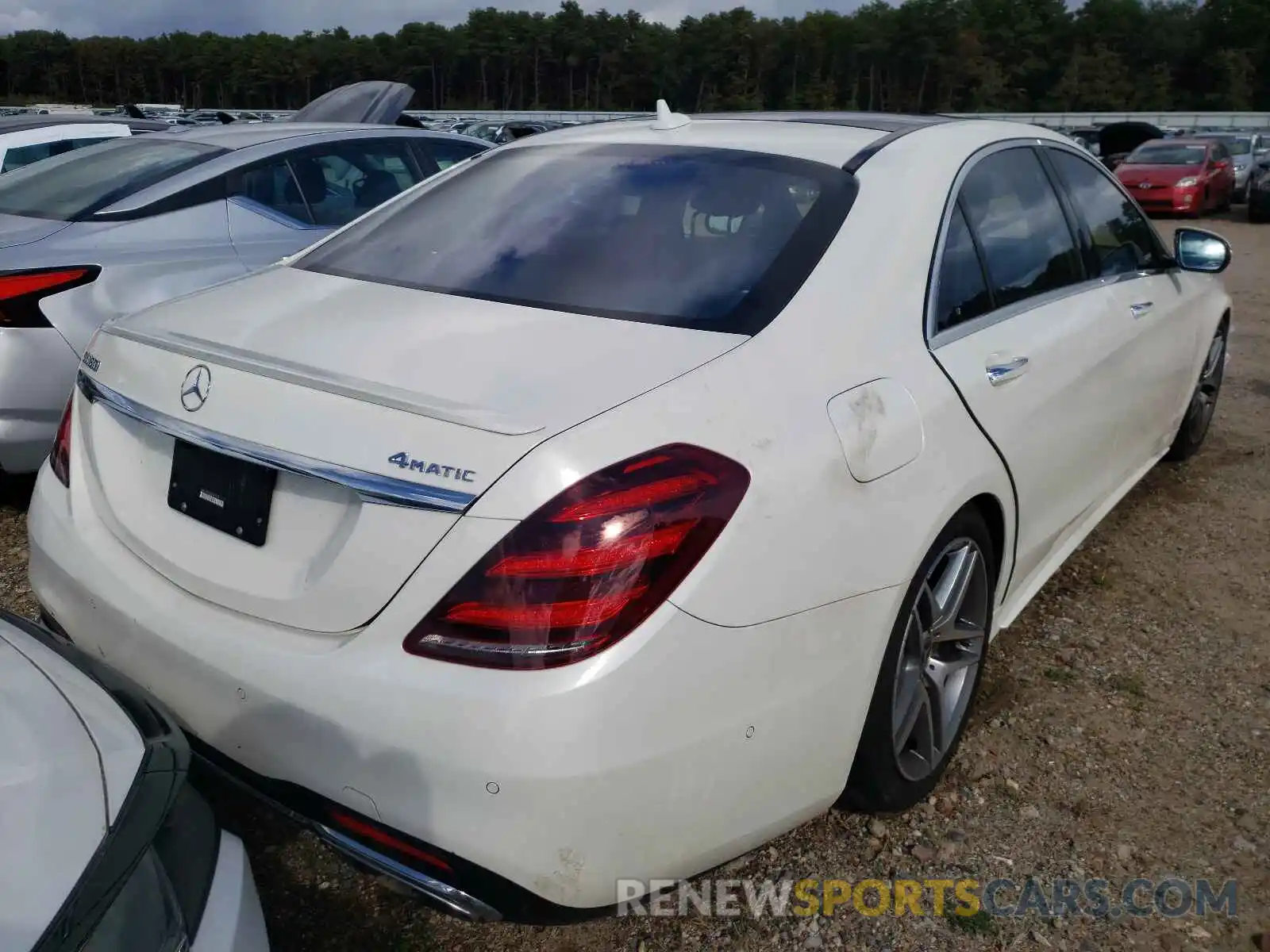 4 Photograph of a damaged car WDDUG8GB6KA449253 MERCEDES-BENZ S-CLASS 2019