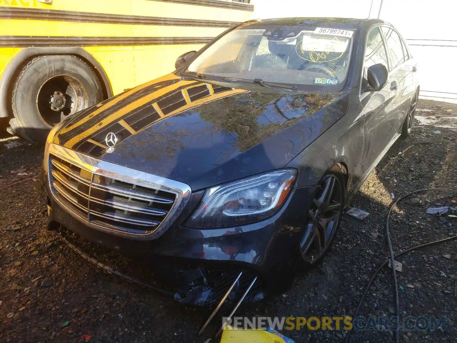 2 Photograph of a damaged car WDDUG8GB6KA458437 MERCEDES-BENZ S-CLASS 2019