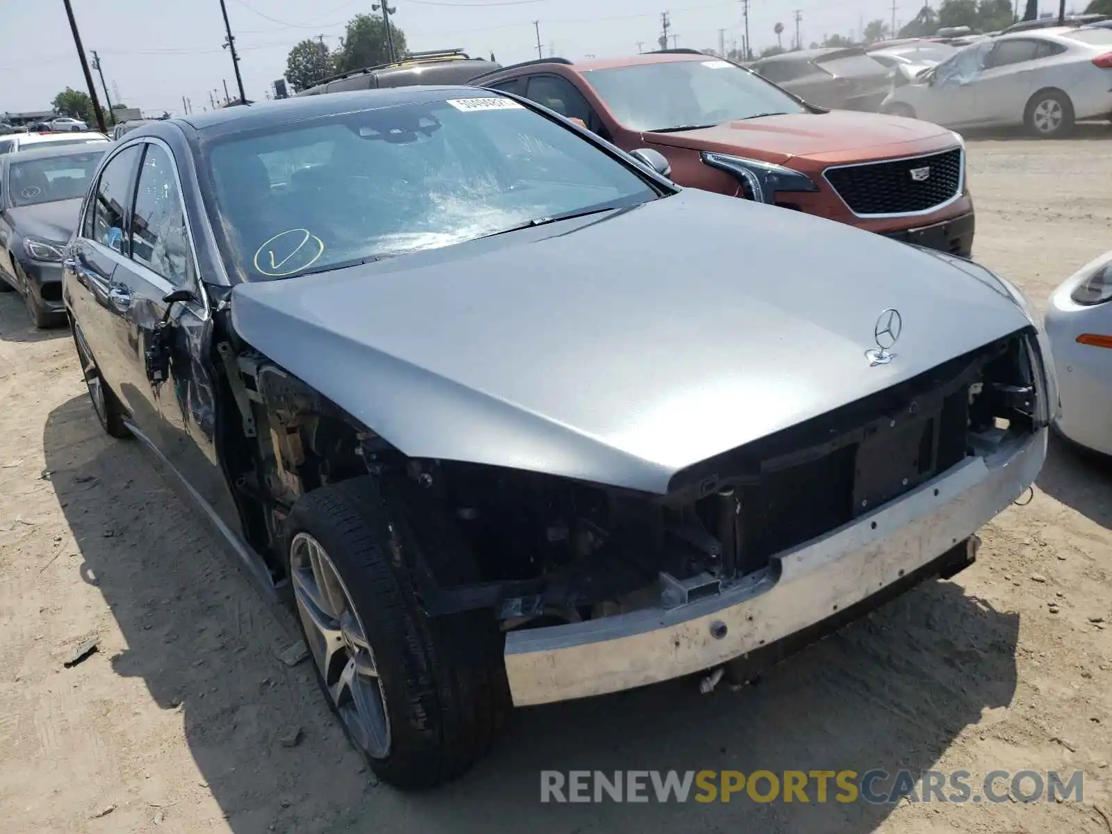 1 Photograph of a damaged car WDDUG8GB6KA461001 MERCEDES-BENZ S CLASS 2019