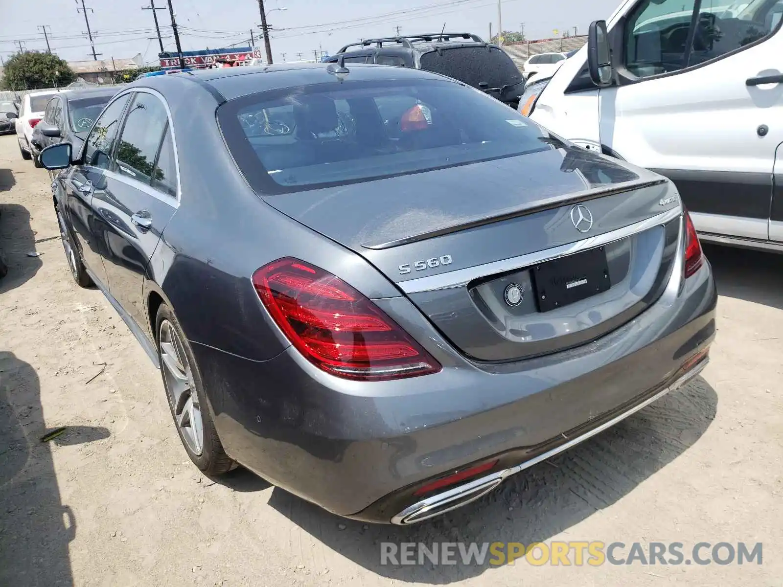 3 Photograph of a damaged car WDDUG8GB6KA461001 MERCEDES-BENZ S CLASS 2019