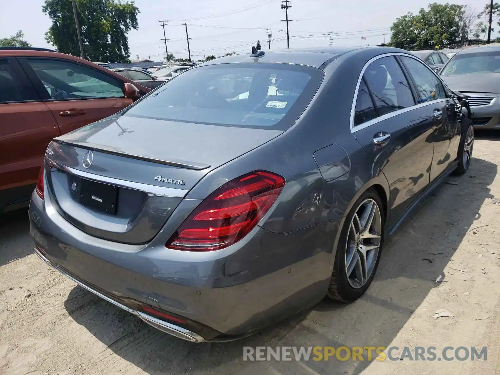 4 Photograph of a damaged car WDDUG8GB6KA461001 MERCEDES-BENZ S CLASS 2019