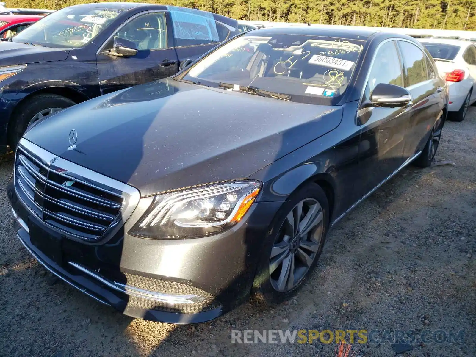 2 Photograph of a damaged car WDDUG8GB6KA461676 MERCEDES-BENZ S-CLASS 2019