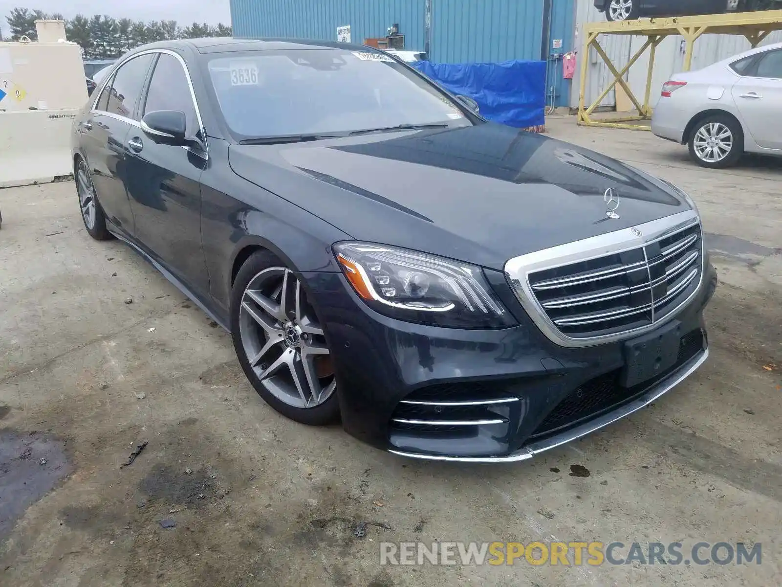 1 Фотография поврежденного автомобиля WDDUG8GB7KA437242 MERCEDES-BENZ S CLASS 2019