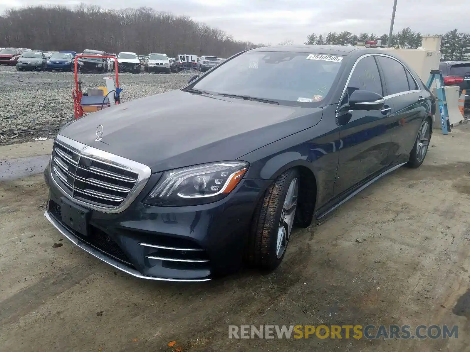 2 Photograph of a damaged car WDDUG8GB7KA437242 MERCEDES-BENZ S CLASS 2019