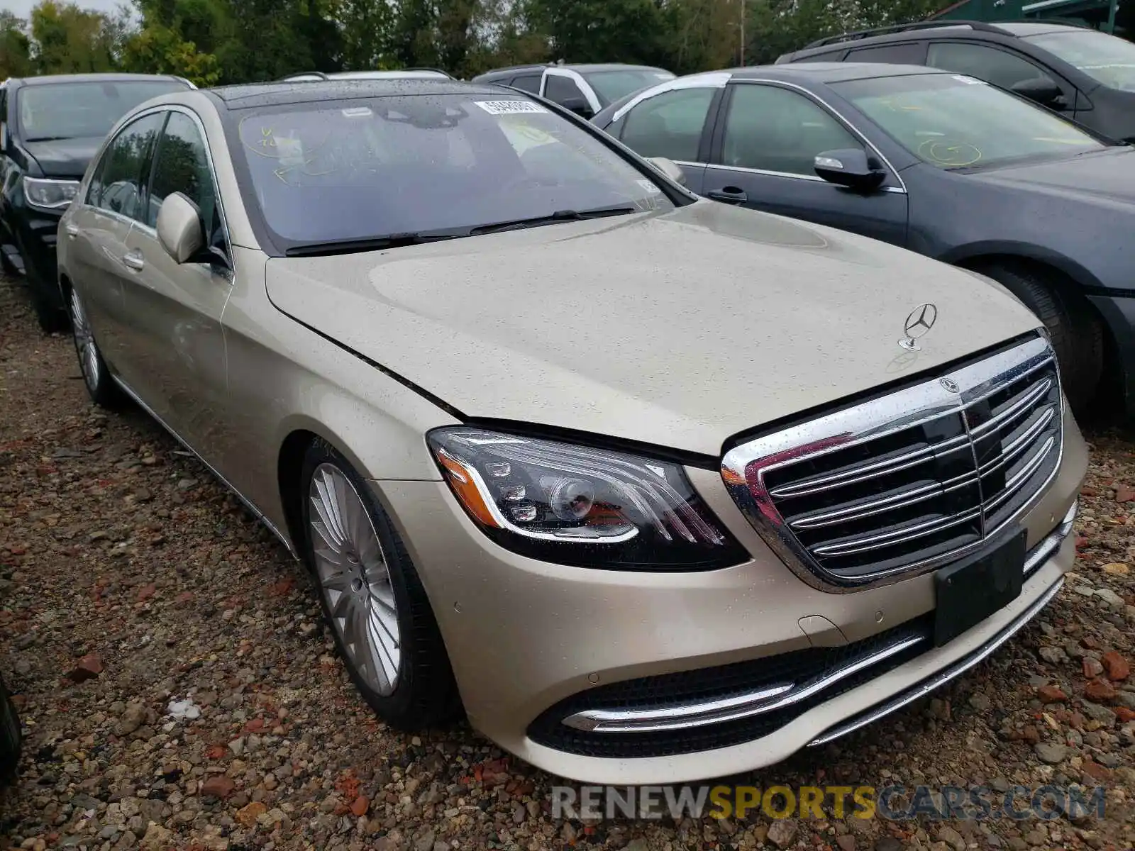 1 Photograph of a damaged car WDDUG8GB7KA457636 MERCEDES-BENZ S-CLASS 2019