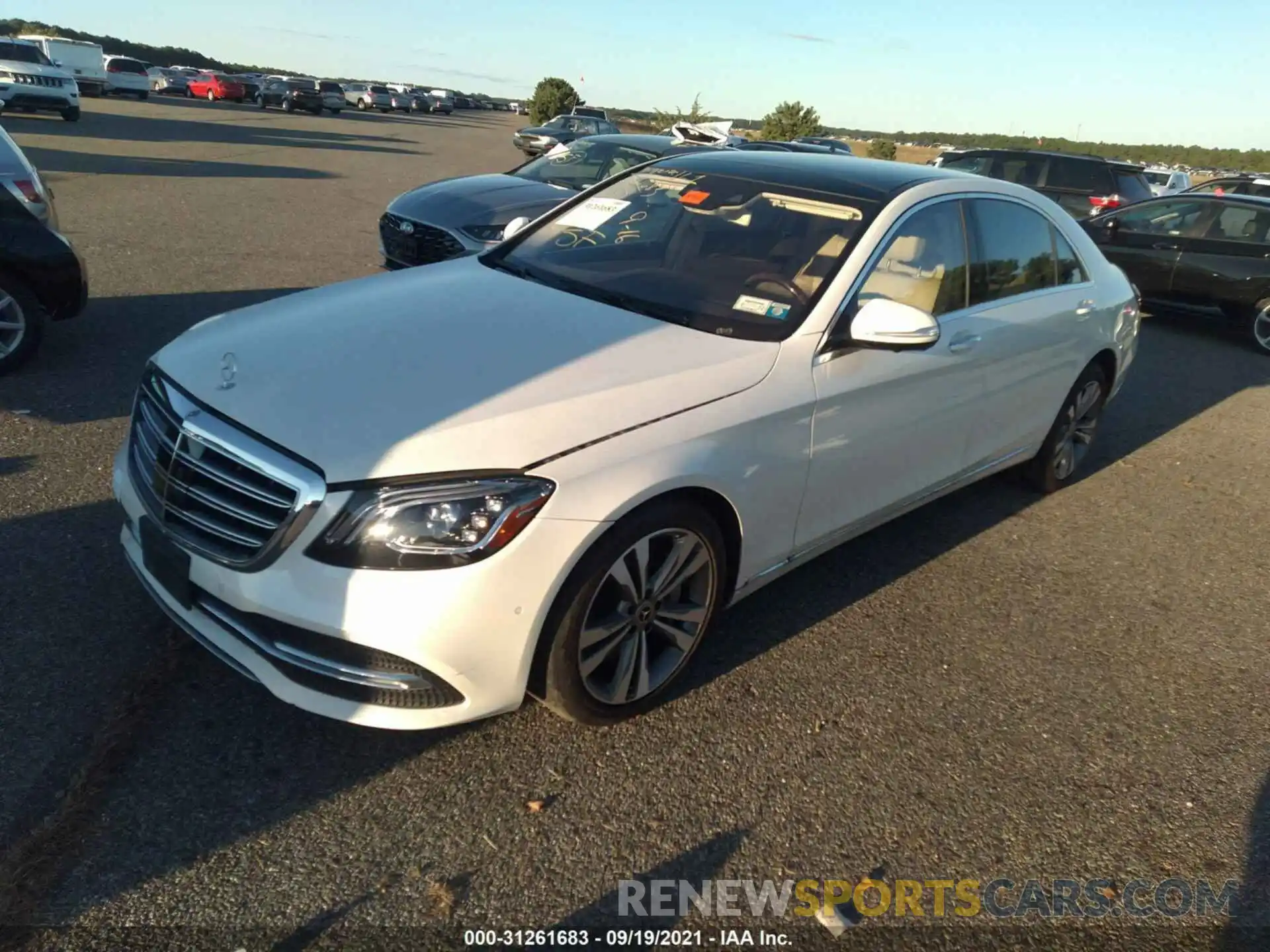 2 Photograph of a damaged car WDDUG8GB8KA435550 MERCEDES-BENZ S-CLASS 2019