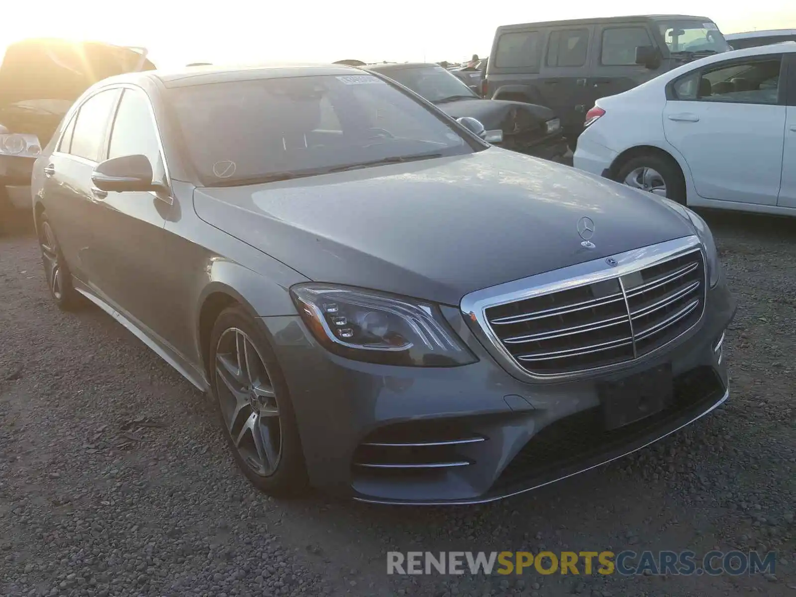 1 Photograph of a damaged car WDDUG8GB8KA451828 MERCEDES-BENZ S CLASS 2019